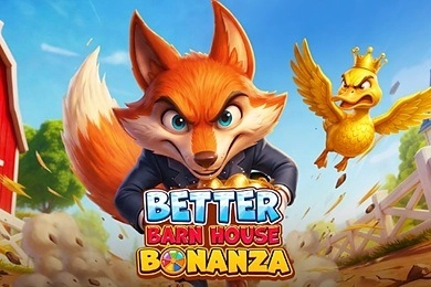slot-1 Better Barn House Bonanza fox with goose