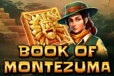 Book of Montezuma explorer with golden book